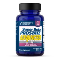 Жевательные таблетки Super Beta Prostate Advanced® с натуральными ягодами, 60 жевательных таблеток New Vitality