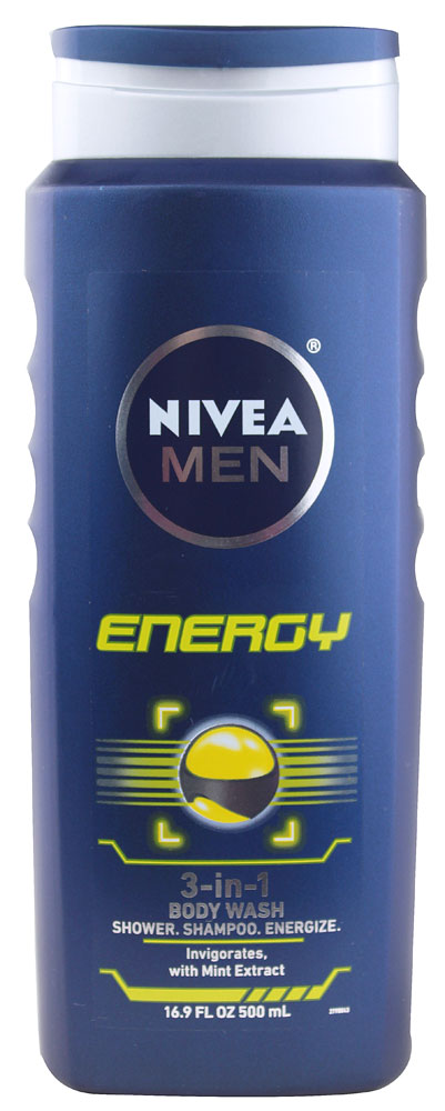 Гель для душа Nivea Men Energy 3-в-1 — 16,9 жидких унций Nivea