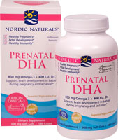 Prenatal DHA -- 180 Softgels (Мягкие капсулы) Nordic Naturals