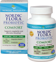 Probiotic Comfort -- 15 billion CFU - 30 Capsules (Капсулы) Nordic Naturals