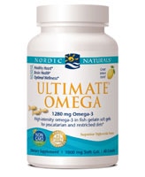 Ultimate Omega Lemon - 1000 мг - 60 капсул - Nordic Naturals Nordic Naturals