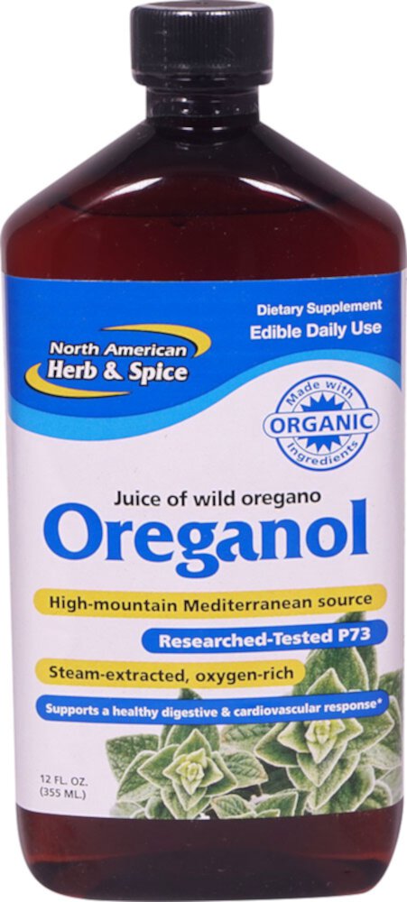 Oreganol Juice of Wild Oregano -- 12 fl oz (Жидкие унции) North American Herb & Spice