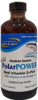 PolarPower™ Real Vitamin D-Plus -- 24000 IU - 8 fl oz (Жидкие унции) North American Herb & Spice