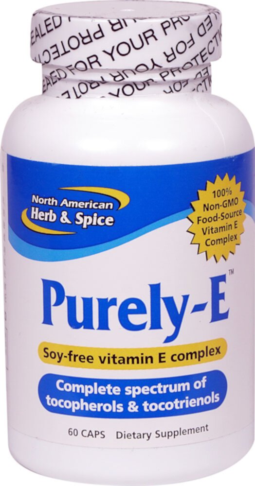 Purely-E™ -- 60 Capsules (Капсулы) North American Herb & Spice