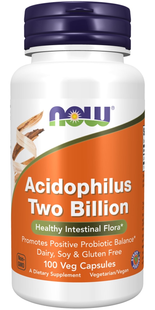 Acidophilus Два Миллиарда - 100 капсул - NOW Foods NOW Foods