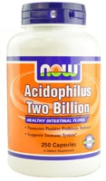 NOW Acidophilus Two Billion — 250 капсул NOW Foods