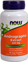 Экстракт Андрографиса - 400 мг - 90 вегетарианских капсул - NOW Foods NOW Foods