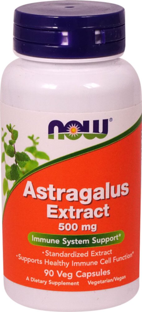 Astragalus Extract -- 500 mg - 90 Veg Capsules (Вегетарианские капсулы) NOW Foods