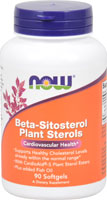 Beta-Sitosterol Plant Sterols -- 90 Softgels (Мягкие капсулы) NOW Foods