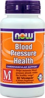 Blood Pressure Health -- 90 VegCaps NOW Foods