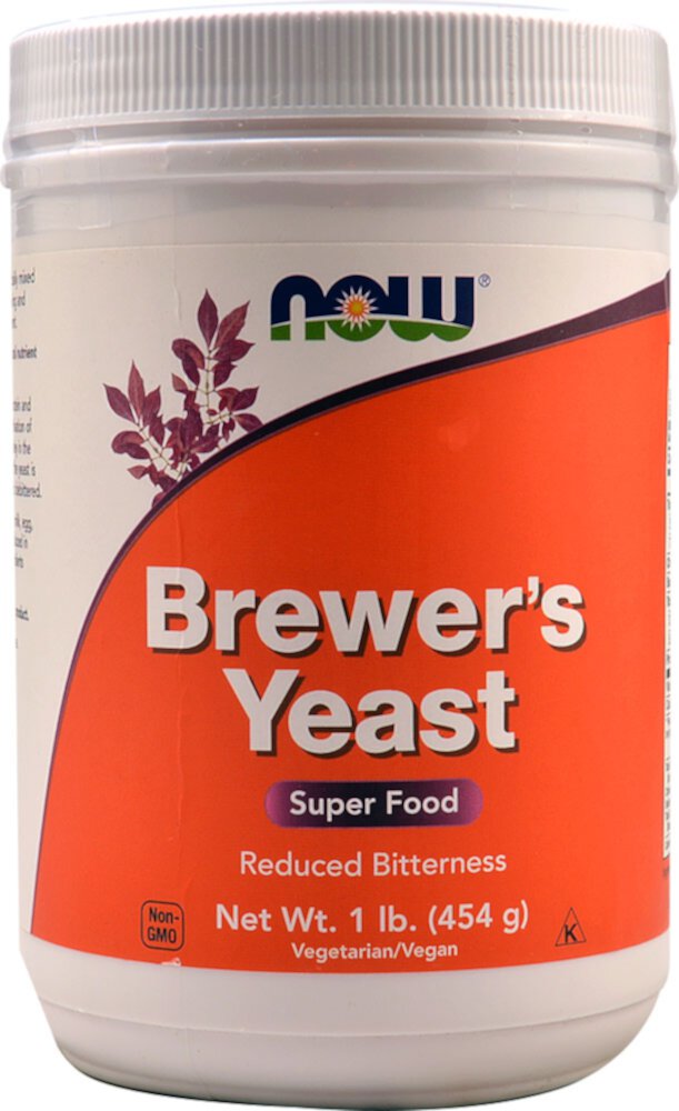 Brewer's Yeast -- 1 lb (Фунты) NOW Foods