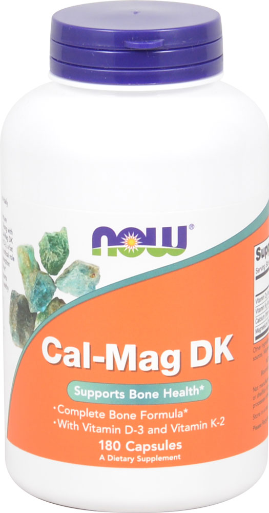 СЕЙЧАС Cal-Mag DK — 180 капсул NOW Foods