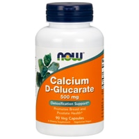 Кальций D-Глюкарат - 500 мг - 90 вегетарианских капсул - NOW Foods NOW Foods