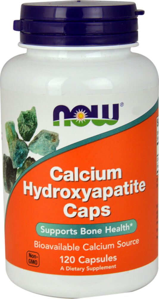 Calcium Hydroxyapatite Caps -- 120 Capsules (Капсулы) NOW Foods