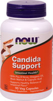 Candida Support -- 90 Vegetarian Capsules (Вегетарианские капсулы) NOW Foods