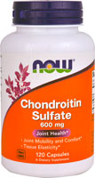 Chondroitin Sulfate -- 600 mg - 120 Capsules (Капсулы) NOW Foods