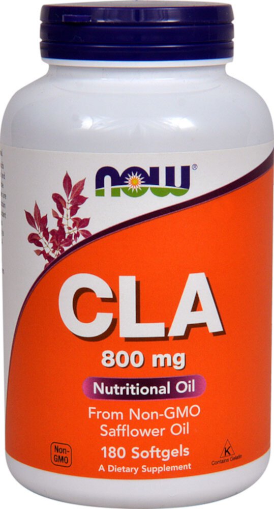 CLA - 800 мг - 180 мягких капсул - NOW Foods NOW Foods