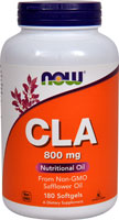 CLA - 800 мг - 180 мягких капсул - NOW Foods NOW Foods