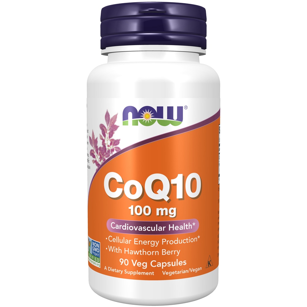 CoQ10 - 100 мг - 90 Vcaps - NOW Foods NOW Foods