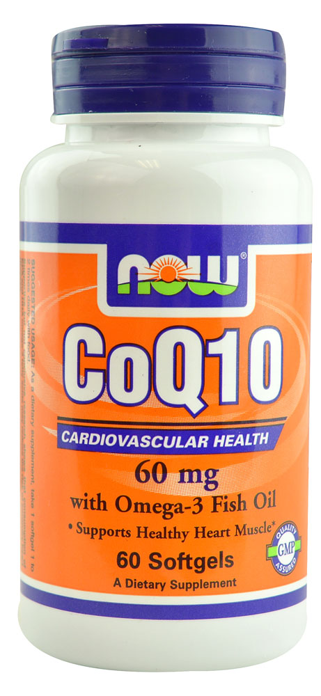 CoQ10 - 60 мг - 60 мягких капсул - NOW Foods NOW Foods