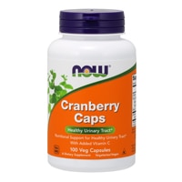 Cranberry Caps -- 100 Veg Capsules (Вегетарианские капсулы) NOW Foods