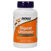 NOW Digest Ultimate® -- 120 растительных капсул NOW Foods