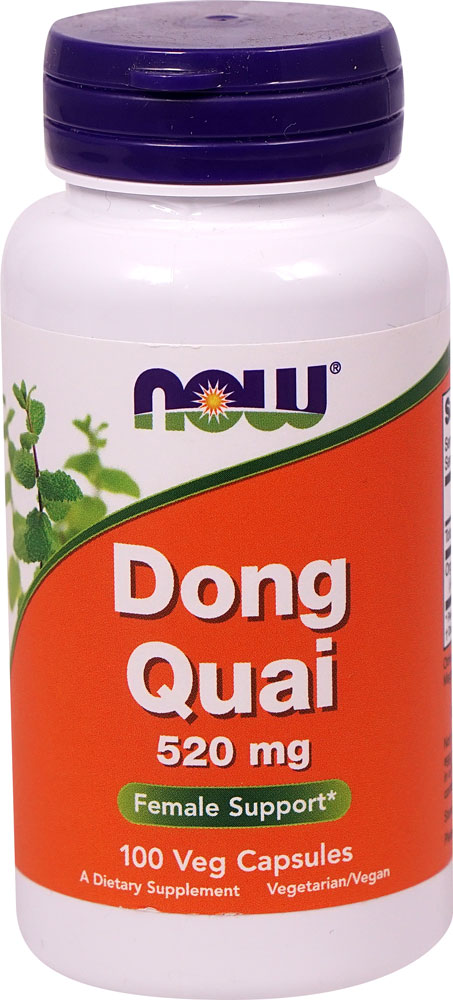 Донг Квай - 520 мг - 100 вегетарианских капсул - NOW Foods NOW Foods