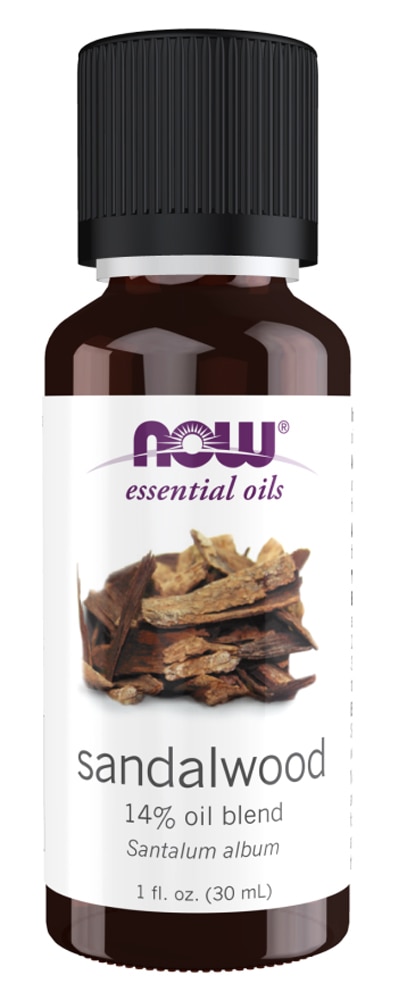 NOW Essential Oils Sandalwood — 1 жидкая унция NOW Foods