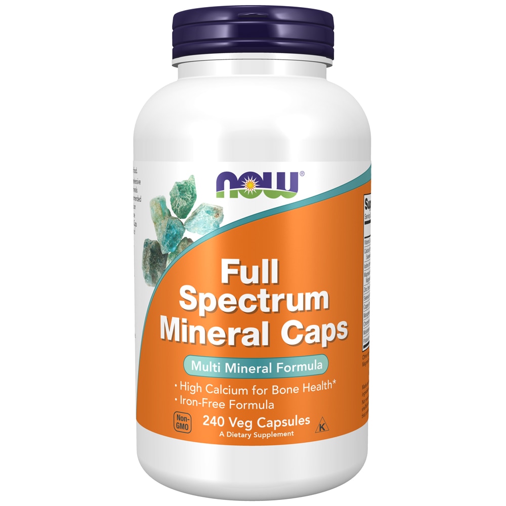 Full Spectrum Mineral Caps -- 240 Capsules (Капсулы) NOW Foods