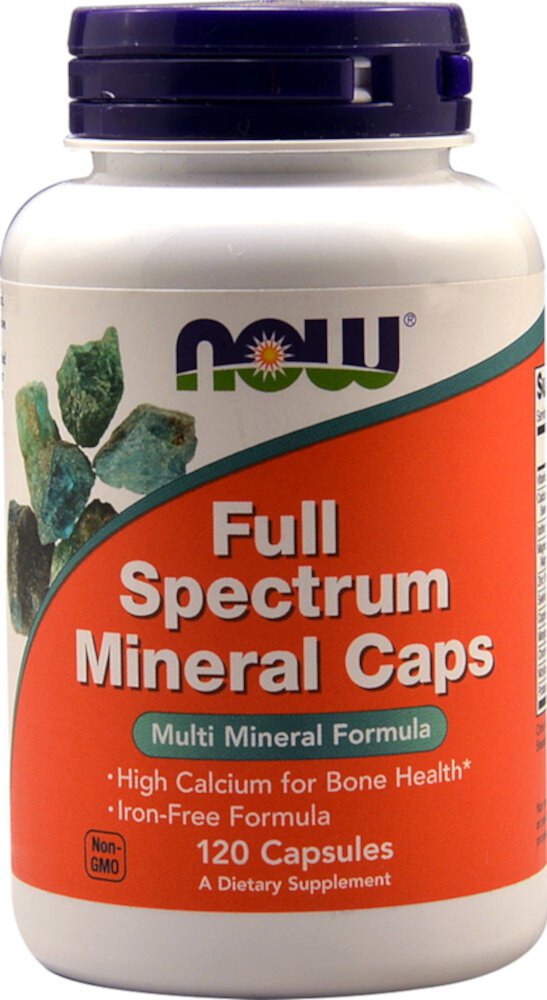 Full Spectrum Mineral Caps -- 120 Capsules (Капсулы) NOW Foods