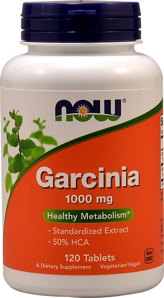 Garcinia -- 1000 mg - 120 Tablets (Таблетки) NOW Foods