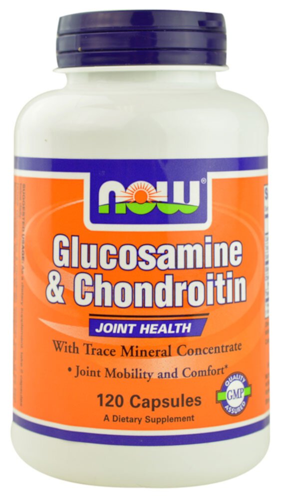 NOW Глюкозамин и хондроитин - 120 капсул NOW Foods