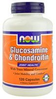 NOW Глюкозамин и хондроитин - 120 капсул NOW Foods