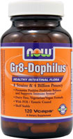 Gr8-Dophilus -- 120 VegCaps NOW Foods