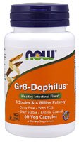 Gr8-Dophilus - 4 миллиарда КОЕ - 60 вегетарианских капсул - NOW Foods NOW Foods