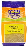 Healthy Foods Single "0" Empty Vcaps -- 1000 Vcaps® NOW Foods