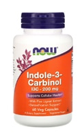 Индол-3-Карбинол I3C - 200 мг - 60 растительных капсул - NOW Foods NOW Foods