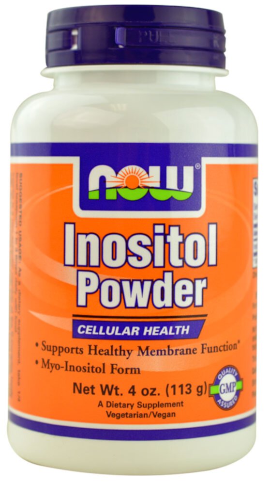 Inositol Powder (Порошок) -- 4 oz (Унции) NOW Foods