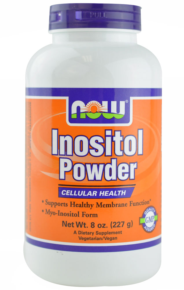 Inositol Powder (Порошок) -- 8 oz (Унции) NOW Foods