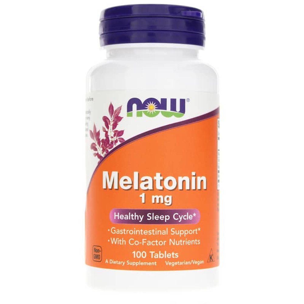 Мелатонин - 1 мг - 100 таблеток - NOW Foods NOW Foods
