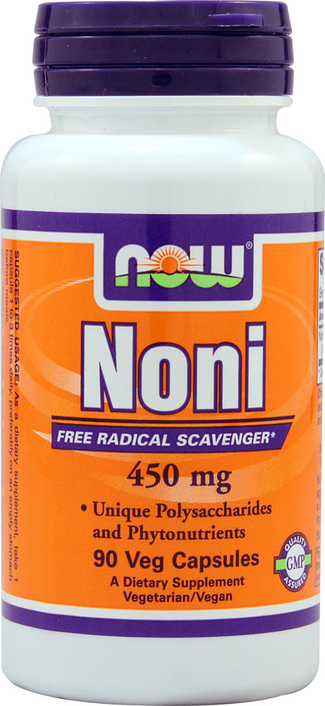 NOW Noni -- 450 мг -- 90 вегетарианских капсул NOW Foods