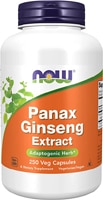 Panax Женьшень — 500 мг — 250 капсул NOW Foods