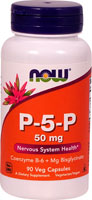 P-5-P - 50 мг - 90 растительных капсул - NOW Foods NOW Foods