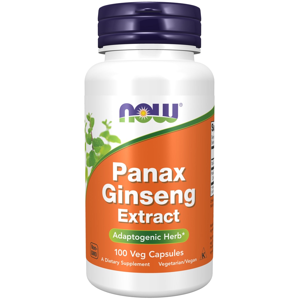 Panax Ginseng -- 500 mg - 100 Vegetable Capsule NOW Foods