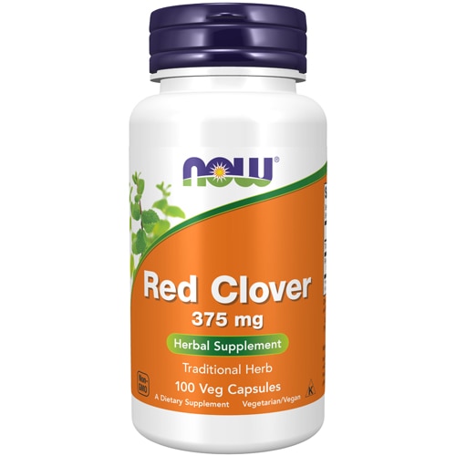Красный клевер - 375 мг - 100 капсул - NOW Foods NOW Foods