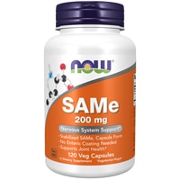 SAMe -- 200 mg - 120 Veg Capsules (Вегетарианские капсулы) NOW Foods