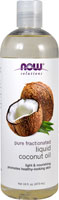 Жидкое кокосовое масло NOW Solutions -- 16 жидких унций NOW Foods