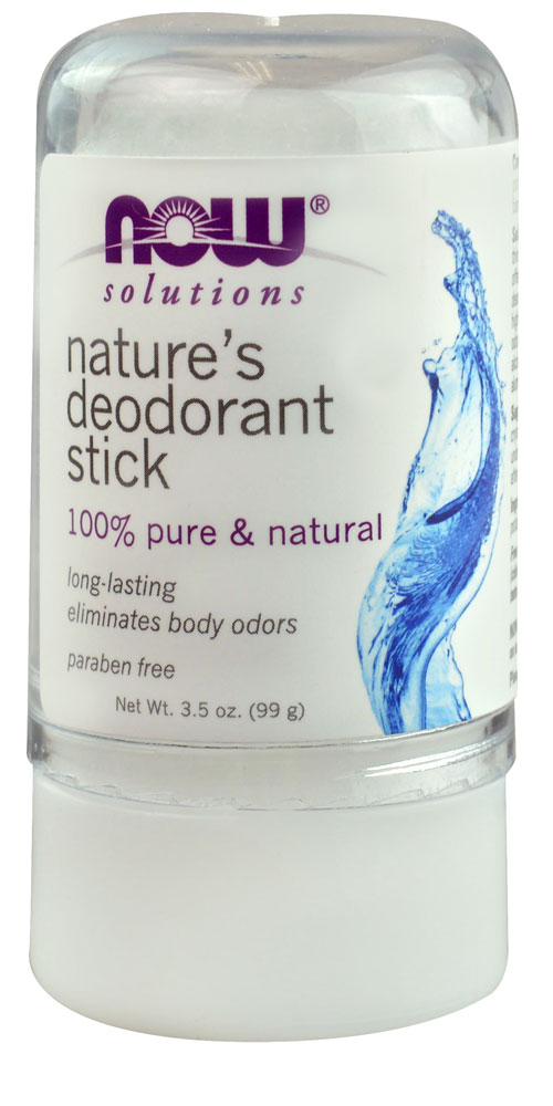 Дезодорант-карандаш NOW Solutions Nature's - 3,5 унции NOW Foods