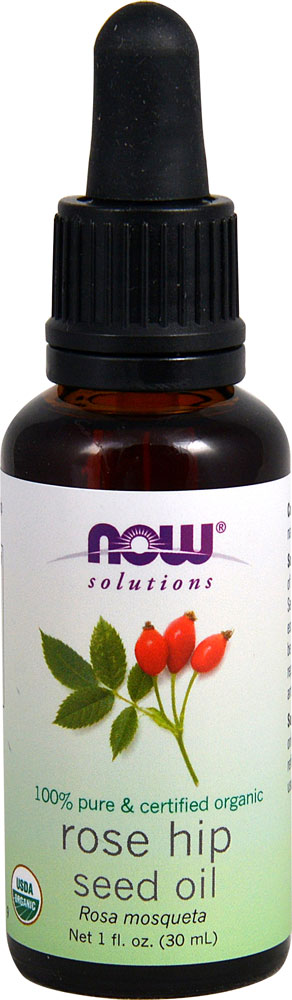 NOW Solutions Органическое масло семян шиповника — 1 жидкая унция NOW Foods