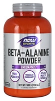 Sports Beta-Alanine Powder (Порошок) -- 17.6 oz (Унции) NOW Foods